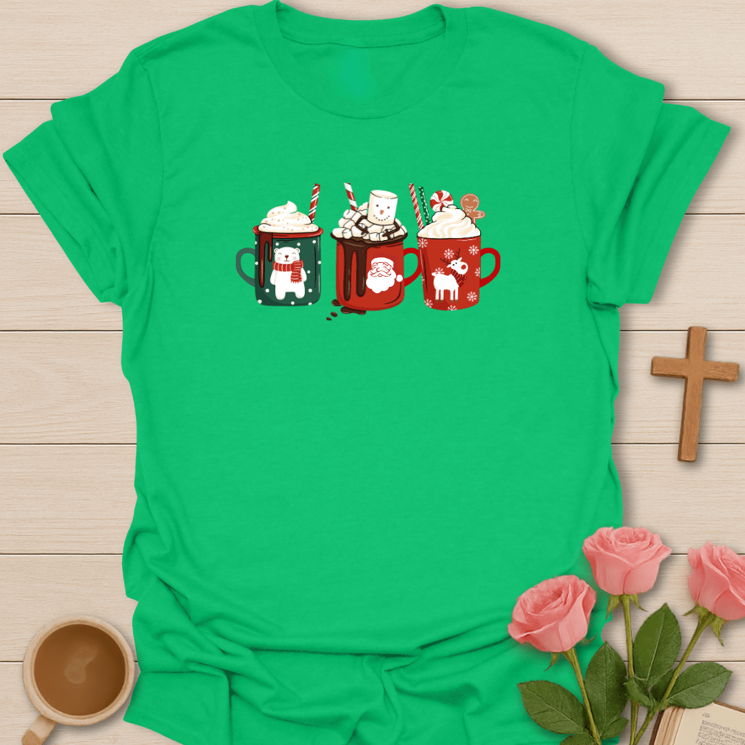 Christmas Hot Drink T-Shirt T-Shirt
