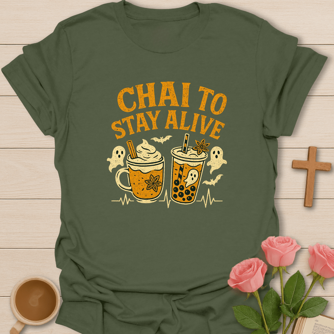 Chai Ghost Tea T-Shirt T-Shirt