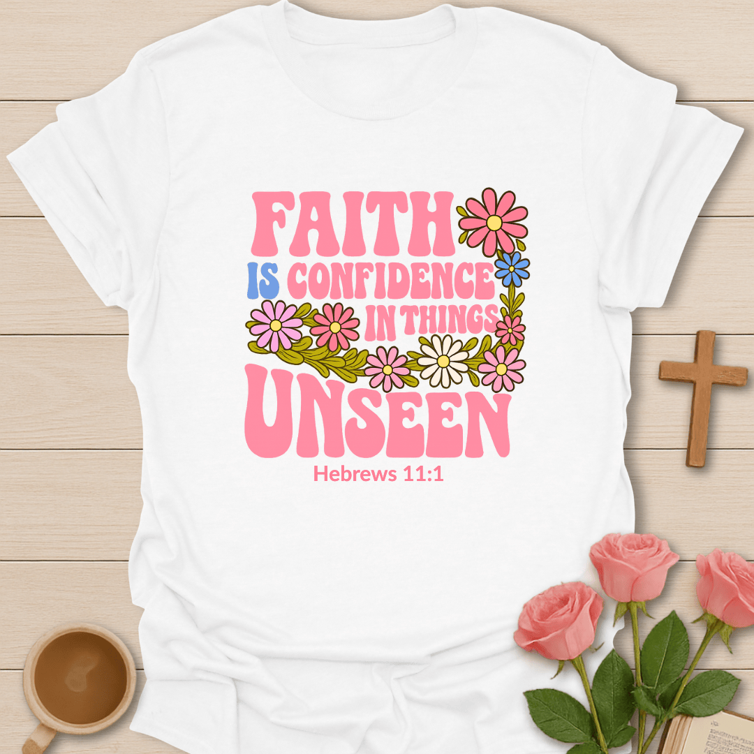 Confidence in God T-Shirt - Kozzy Co White / S