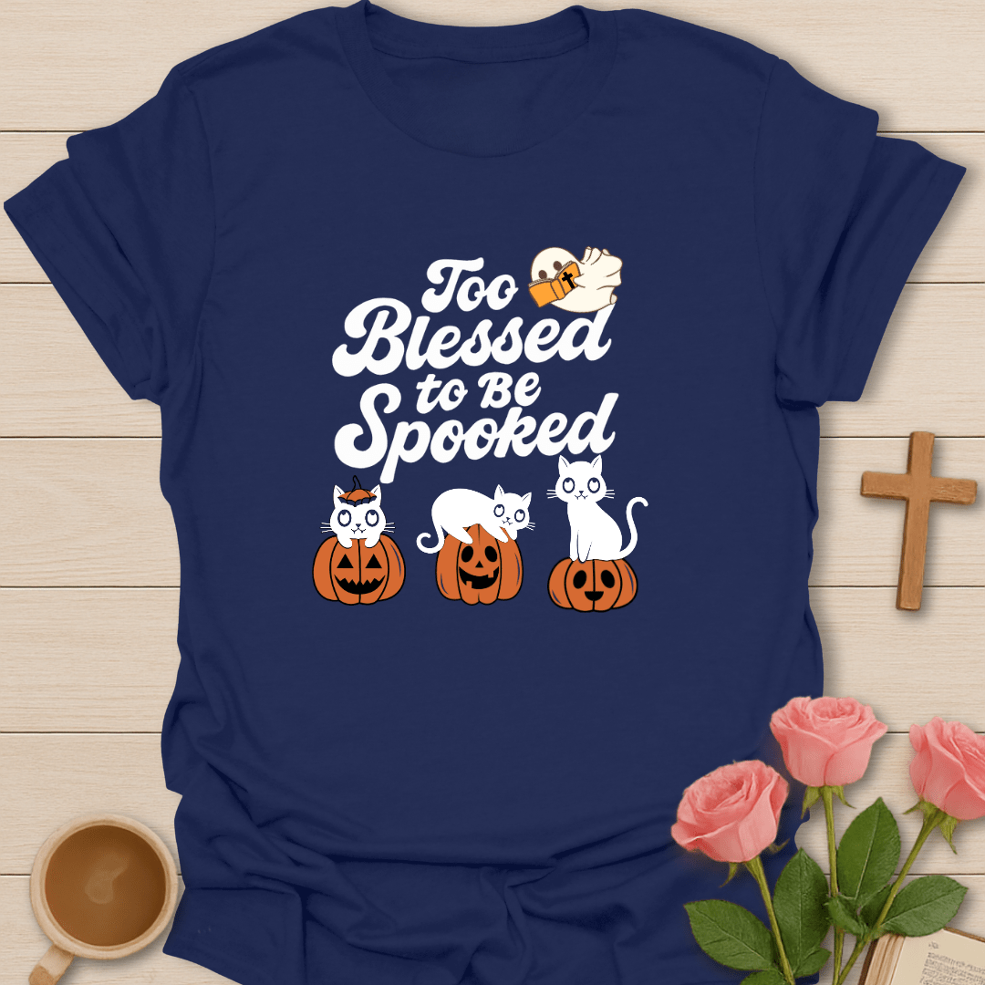 Too Spooked Cat T-Shirt