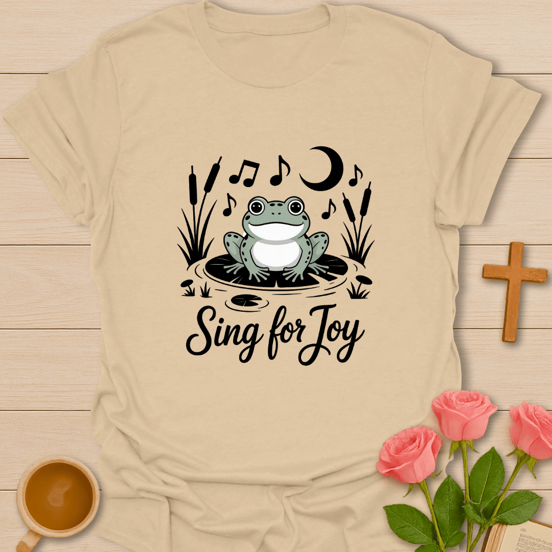 Sing For Joy Frog T-Shirt