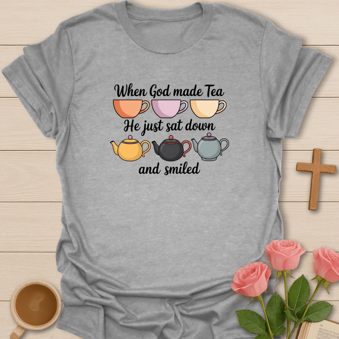 Smiling God Tea T-Shirt