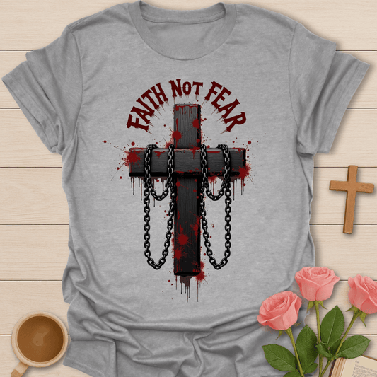 Anarchy Cross T-Shirt - Kozzy Co Sport Grey / S