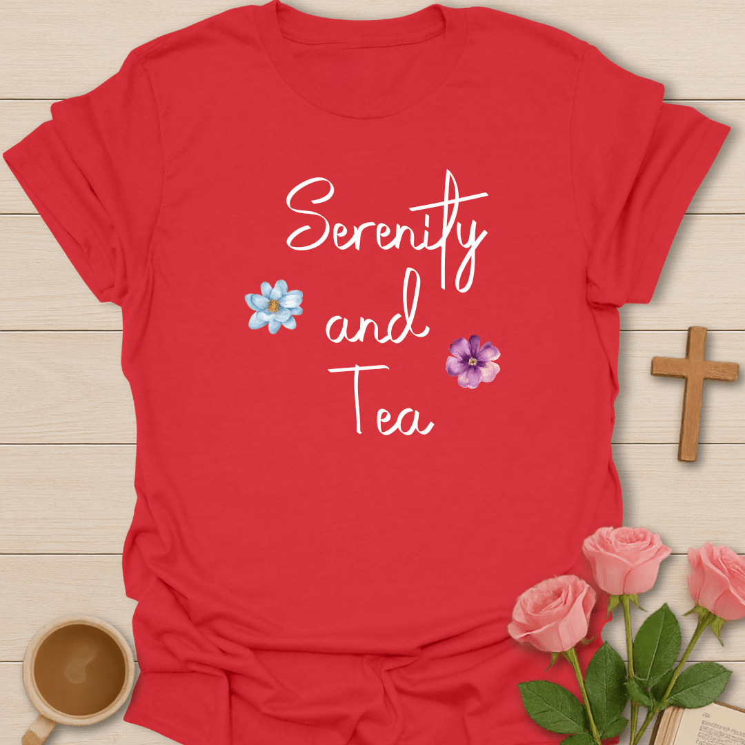 Serenity and Tea T-Shirt T-Shirt