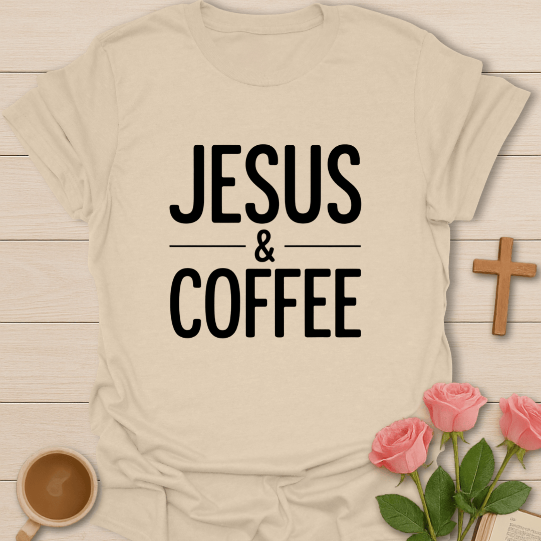 Jesus & Coffee  T-Shirt T-Shirt