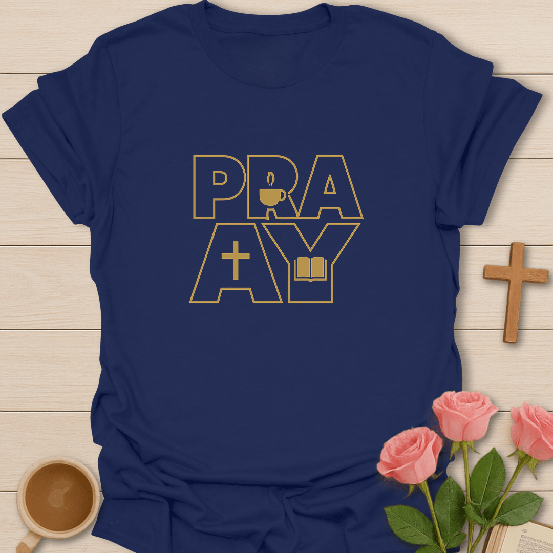 Tea Pray T-Shirt T-Shirt