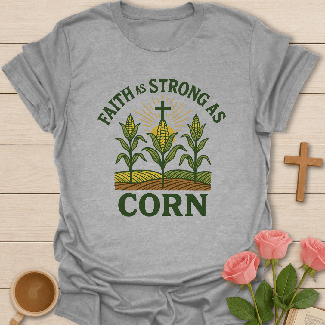 Faith As Strong As Corn T-Shirt
