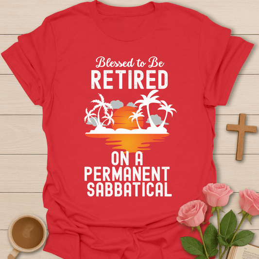 Retired Professor T-Shirt - Kozzy Co Red / S