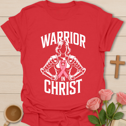 Warrior In Christ Pink T-Shirt