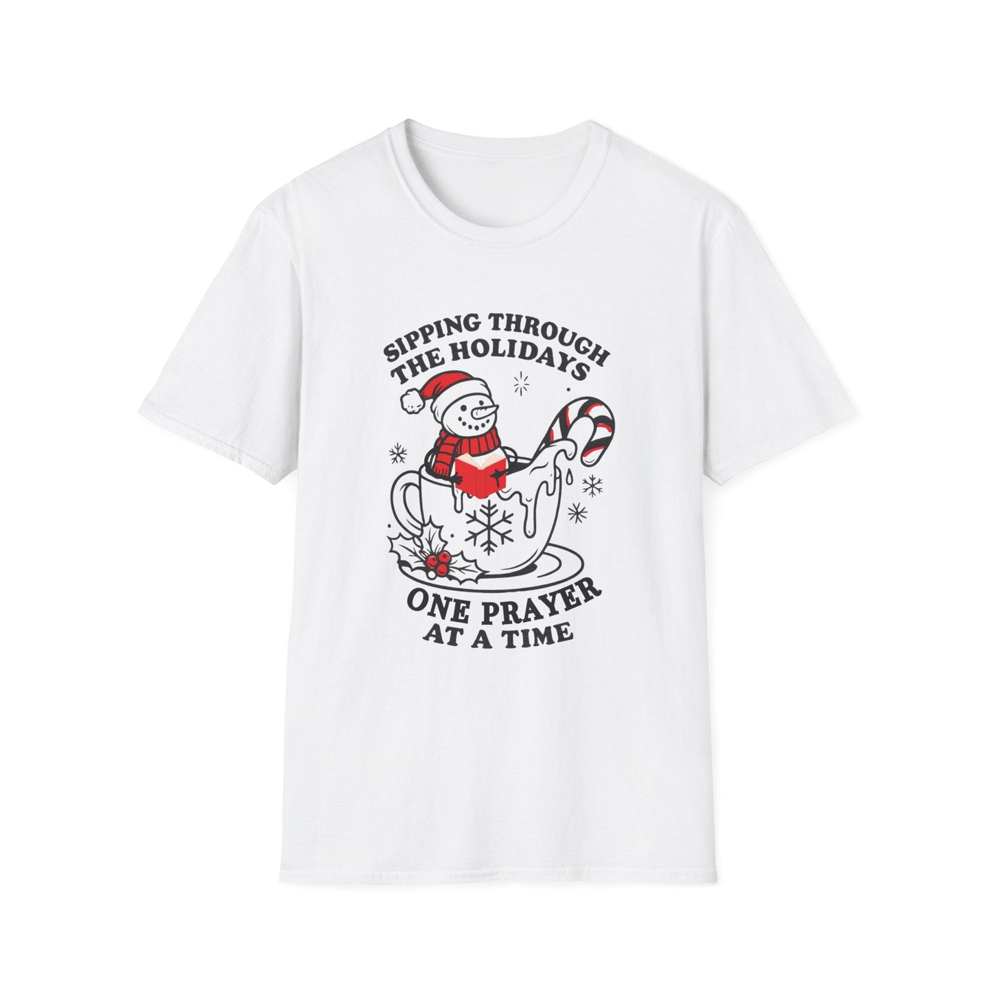 Snowman Christmas Prayer T-Shirt