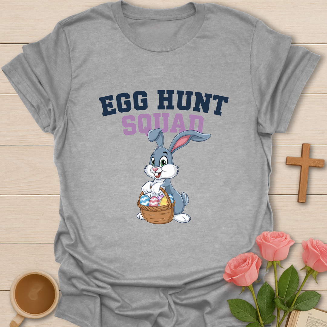 Bunny Egg Hunt Squad  T-Shirt
