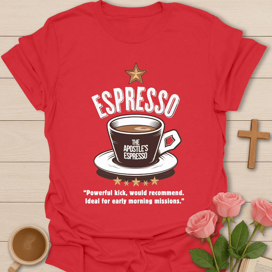 Apostle's Espresso Review T-Shirt
