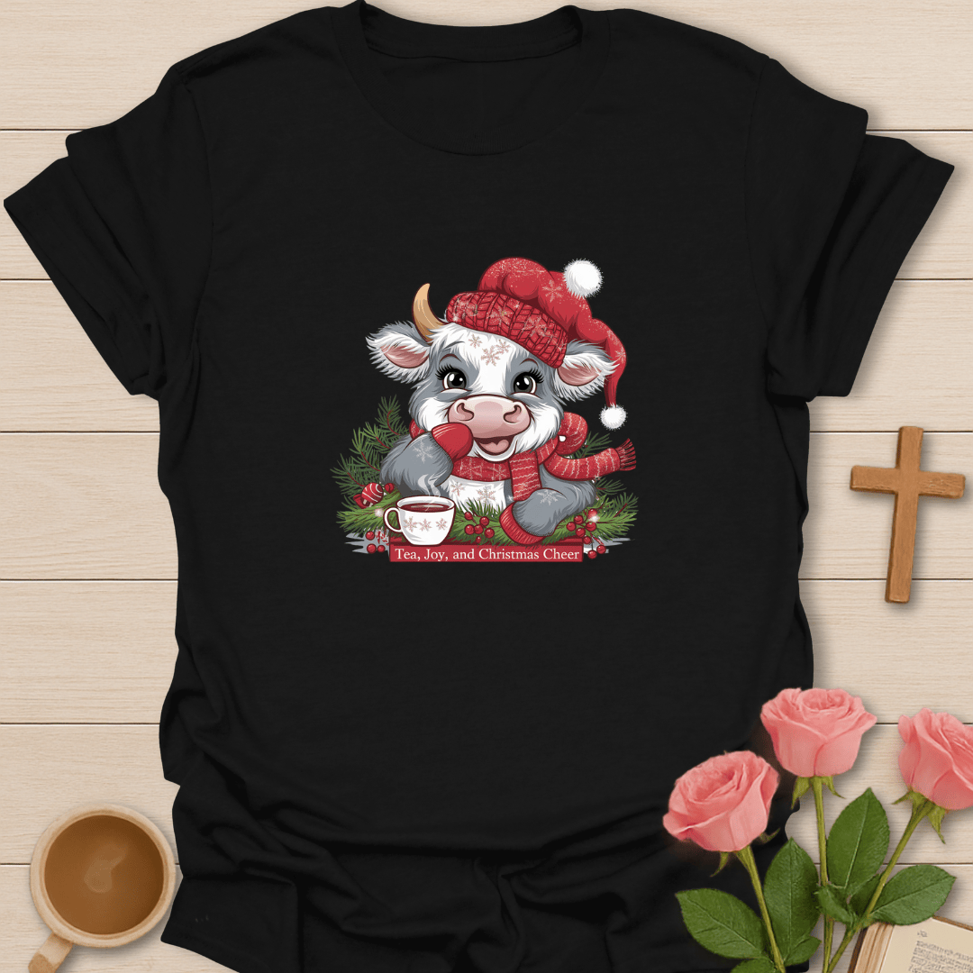 Tea, Joy & Christmas Cheer T-Shirt T-Shirt