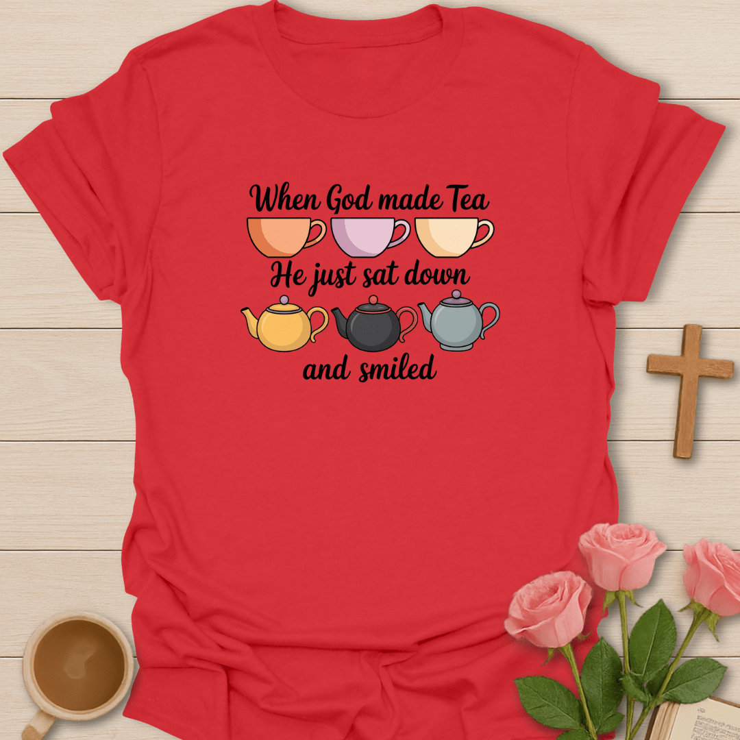 Smiling God Tea T-Shirt
