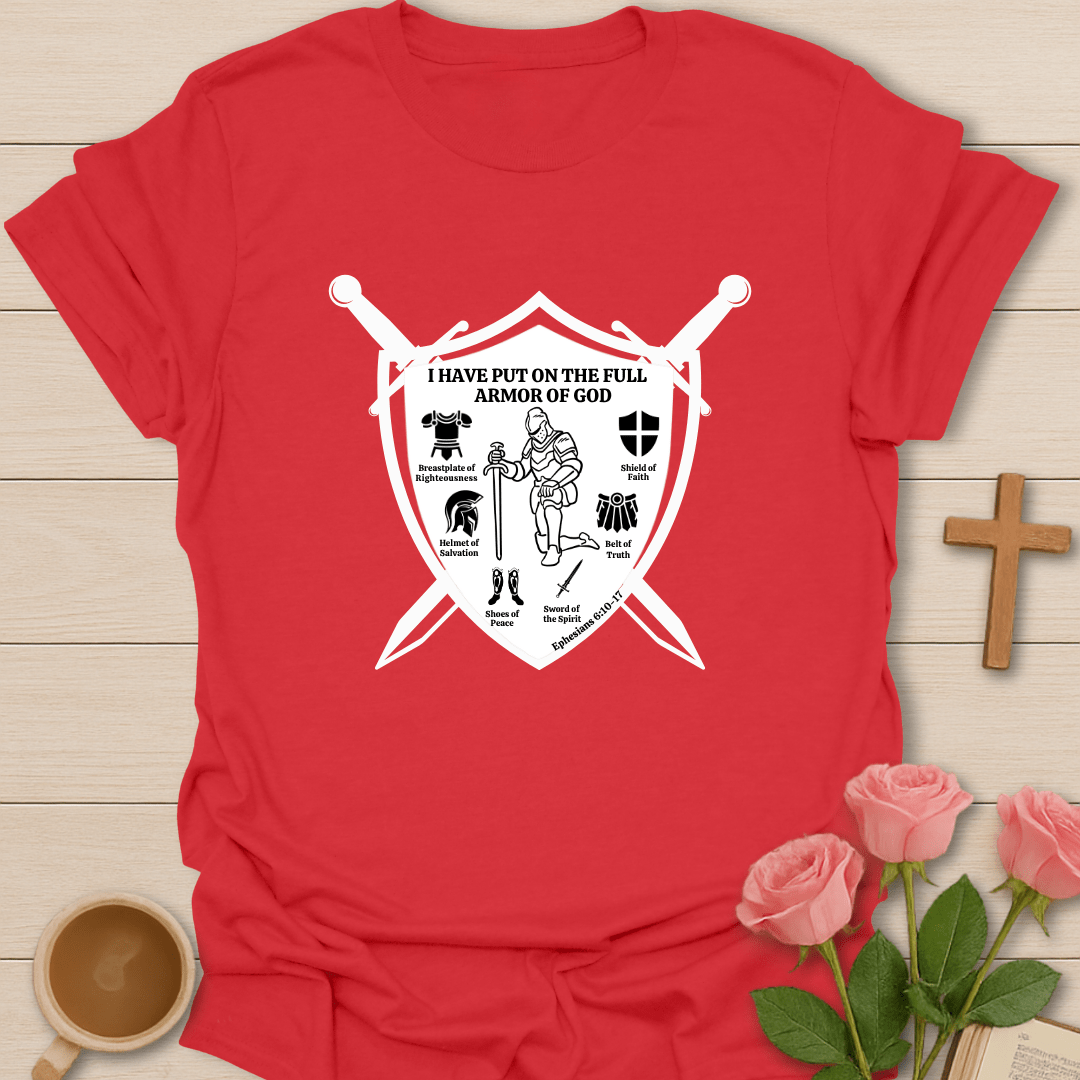 Armor Of God Shield T-Shirt