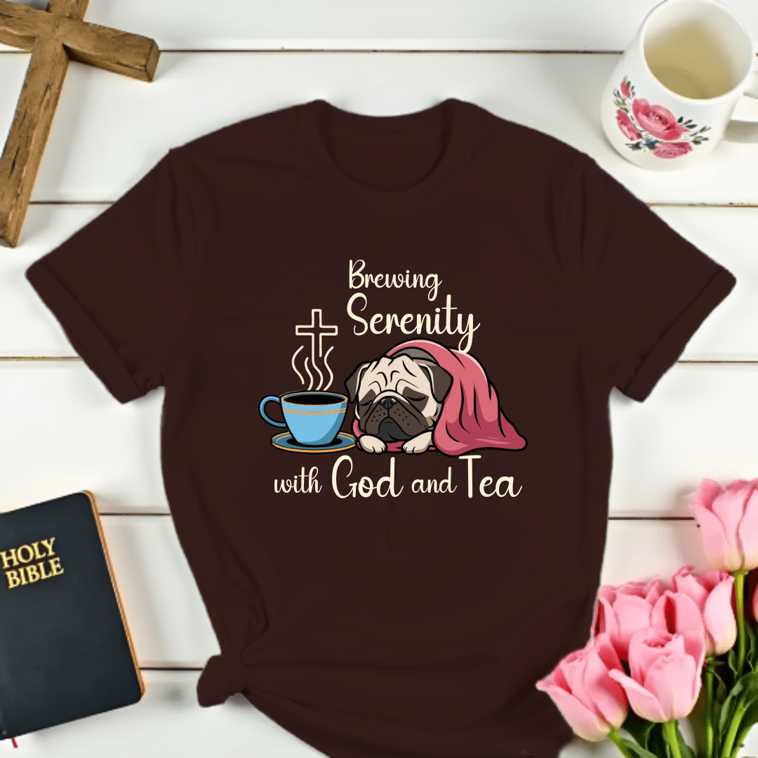 Brewing Serenity Dog T-Shirt