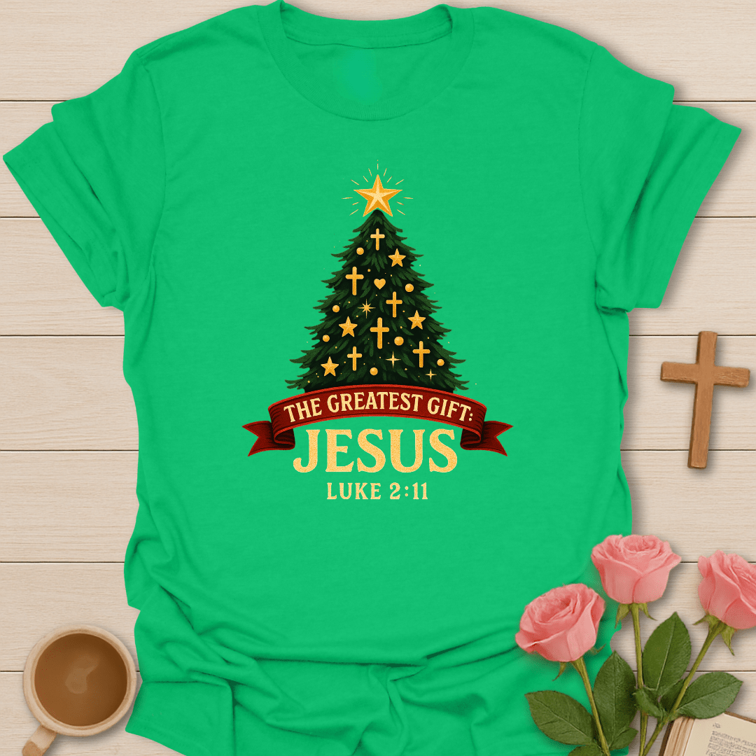 O Holy Night Tree Christmas T-Shirt T-Shirt