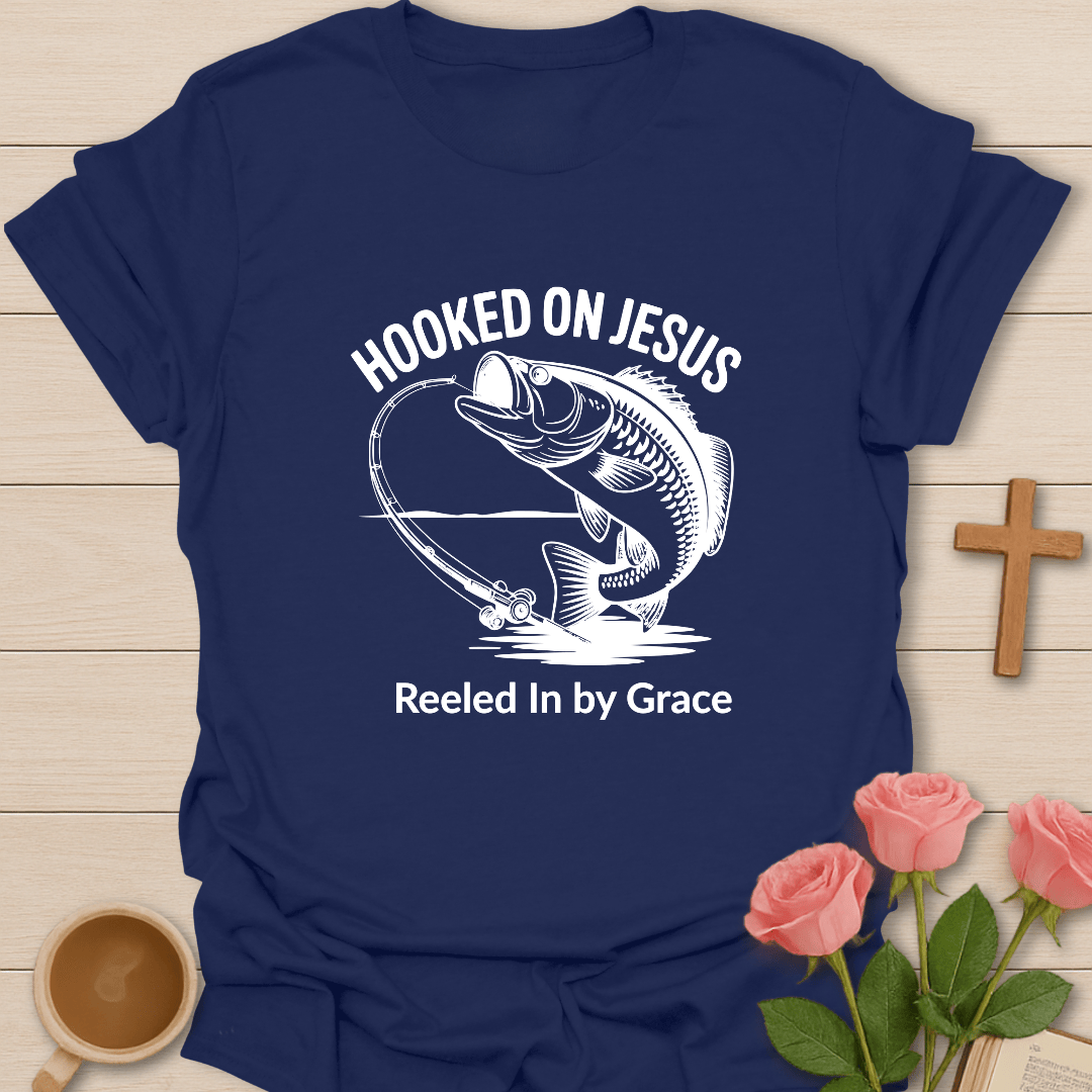Hooked On Jesus T-Shirt