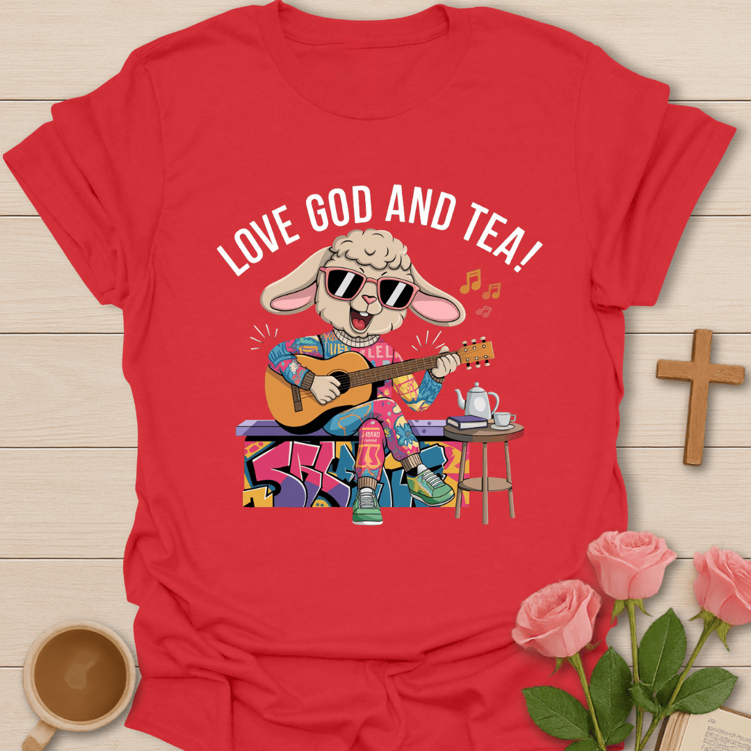 Graffiti Lamb T-Shirt