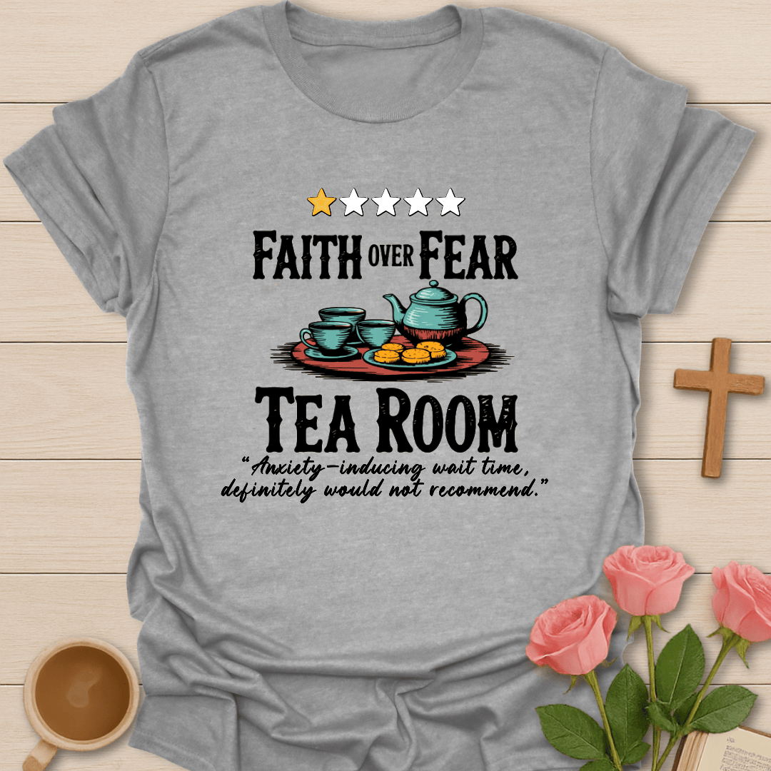 Faith Tea Room 1 Star Review T-Shirt