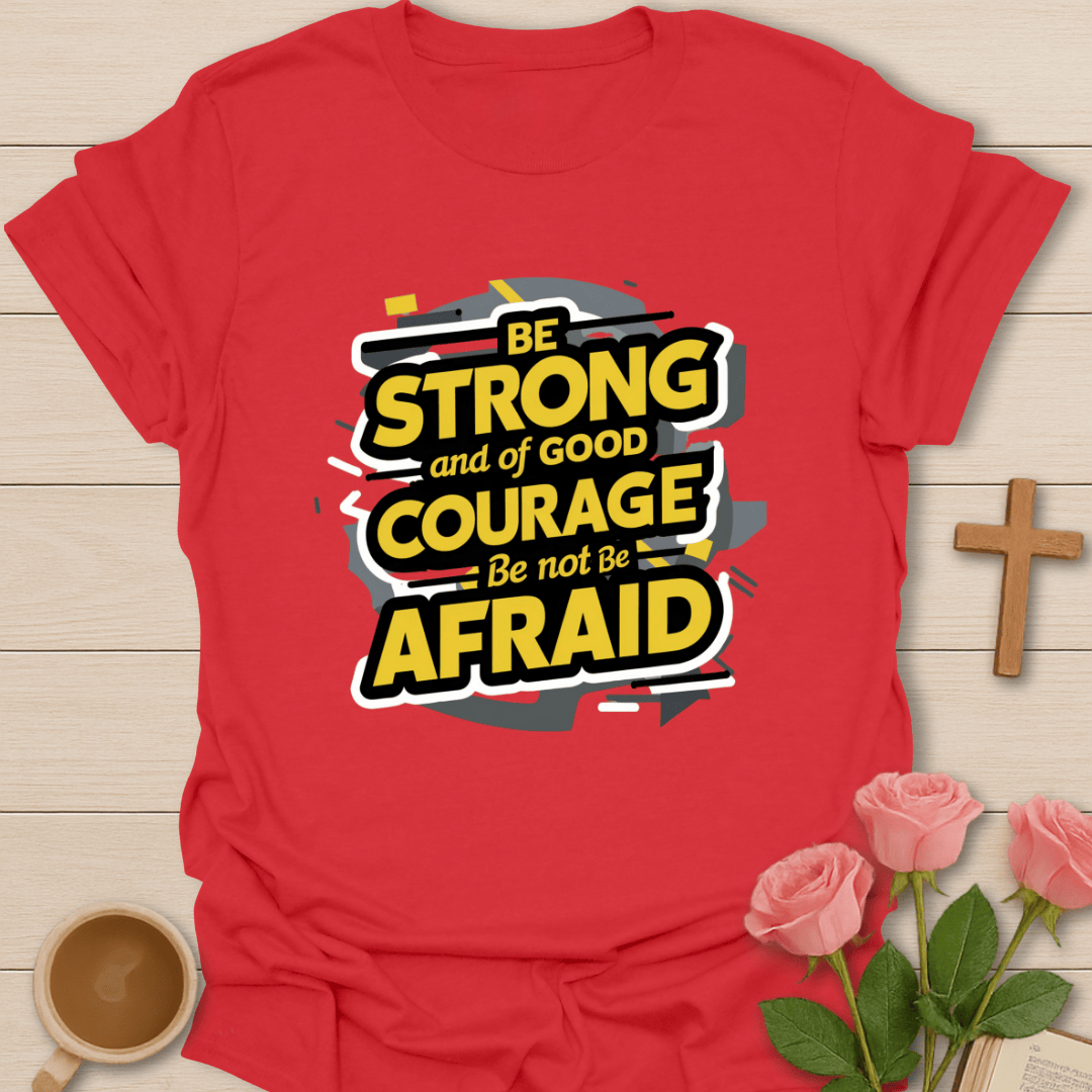Strong Courage T-Shirt - Kozzy Co Red / S