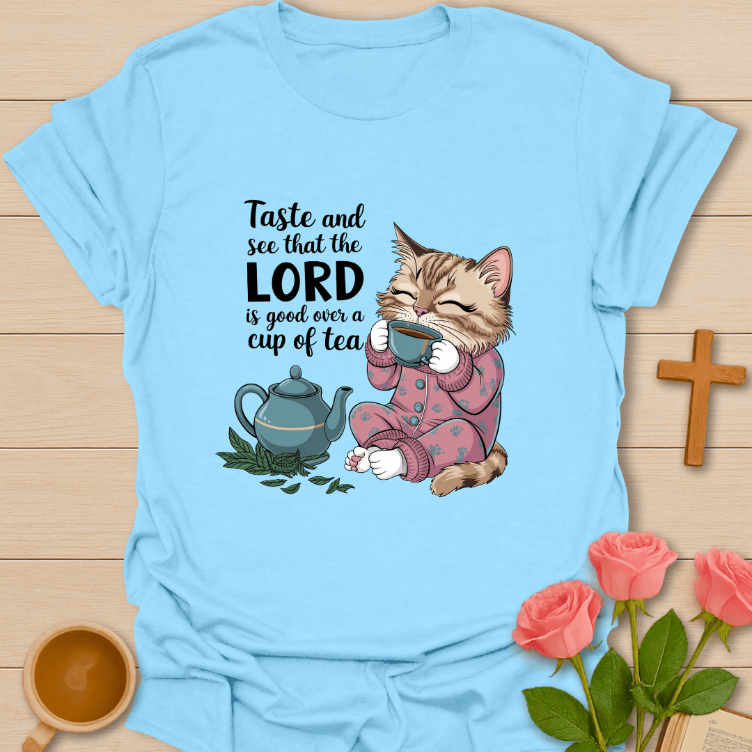 Pajama Cat  Good Tea T-Shirt