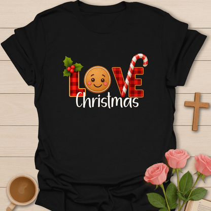 Gingerbread Love Christmas T-Shirt