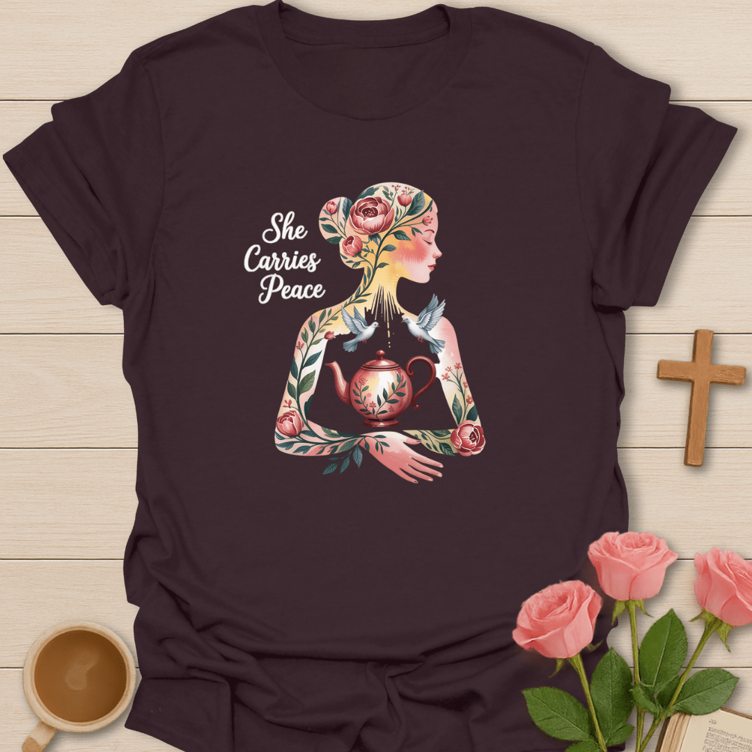 Peace In Her Hands T-Shirt T-Shirt