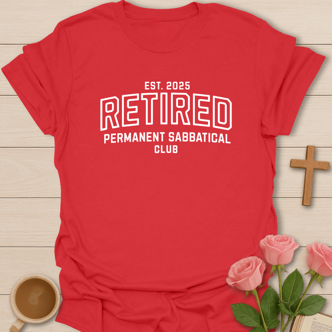 Retired Professor Club T-Shirt - Kozzy Co Red / S