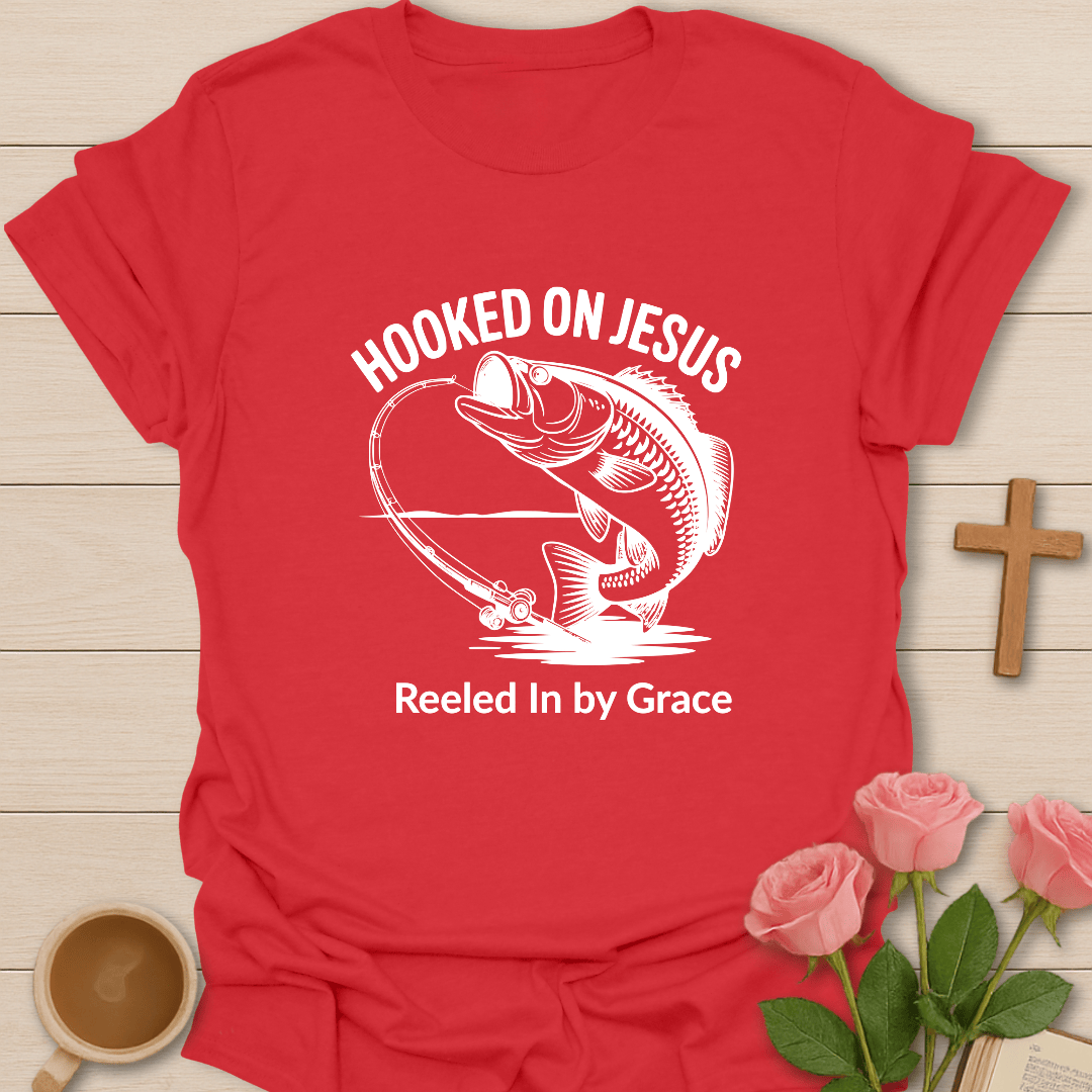 Hooked On Jesus T-Shirt