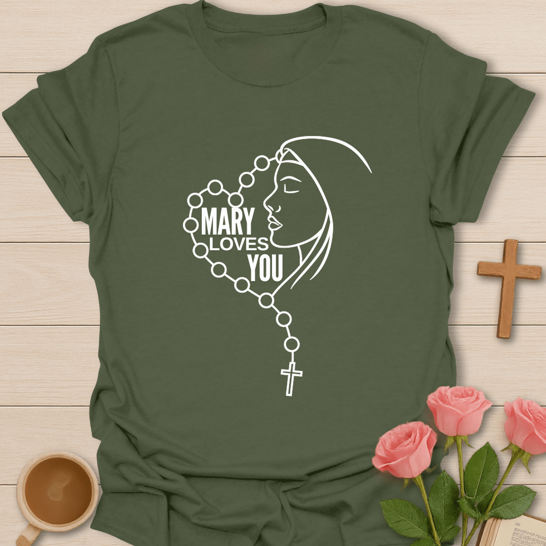 Mary Loves You T-Shirt T-Shirt