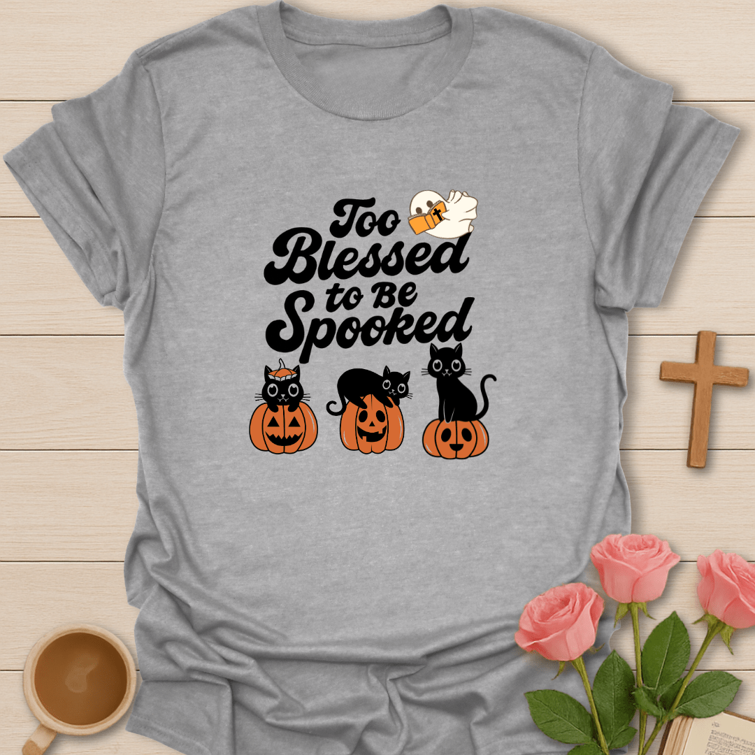 Too Spooked Cat T-Shirt