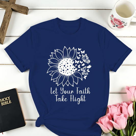 Faith Sunflower Flight T-Shirt