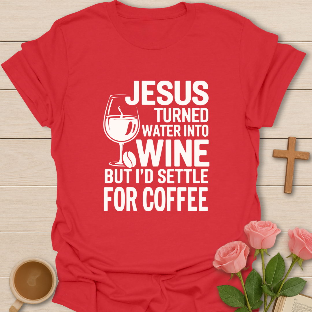 Wine Or Coffee T-Shirt