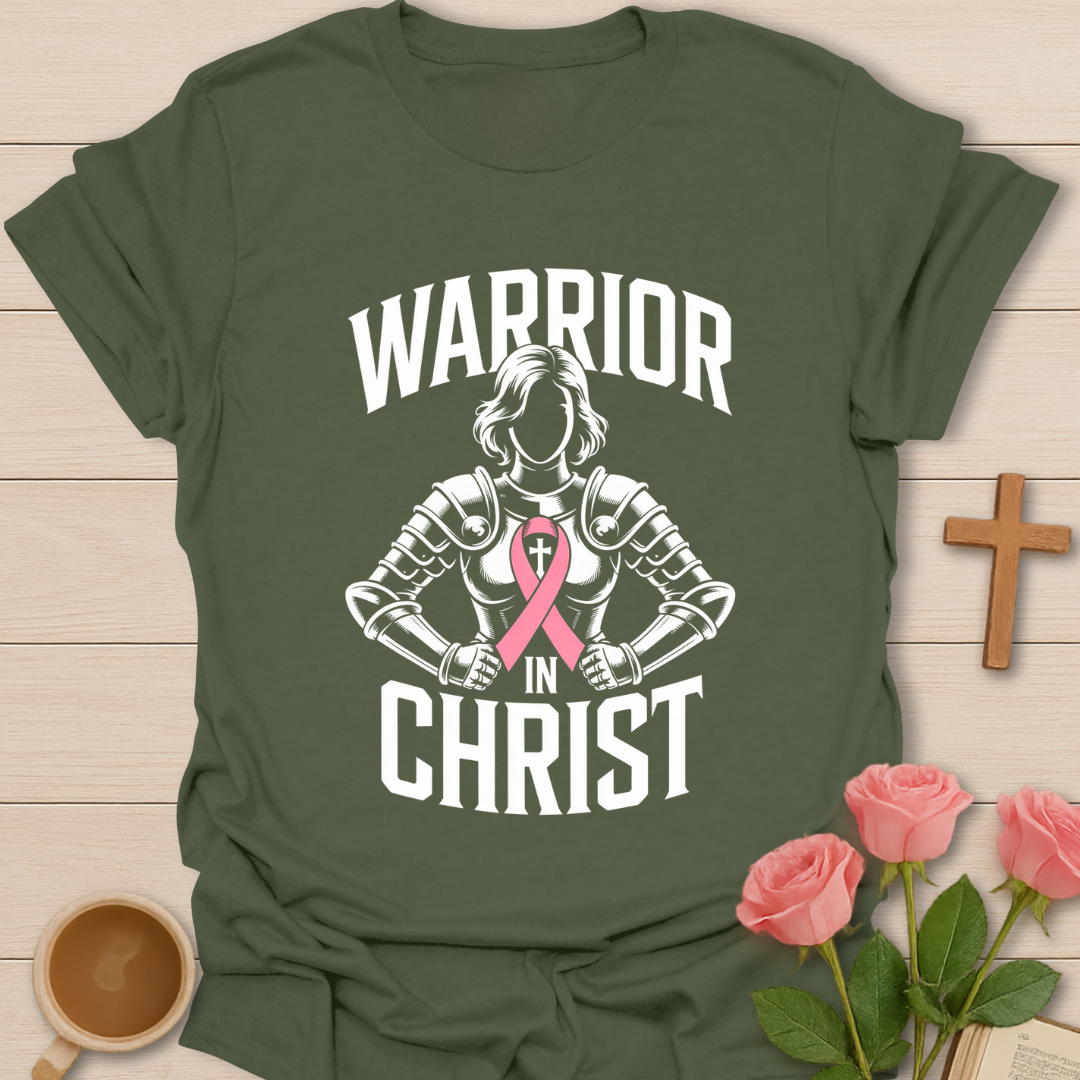 Warrior In Christ Pink T-Shirt