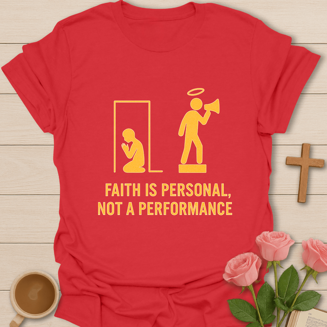 Personal Not Performance T-Shirt - Kozzy Co Red / S