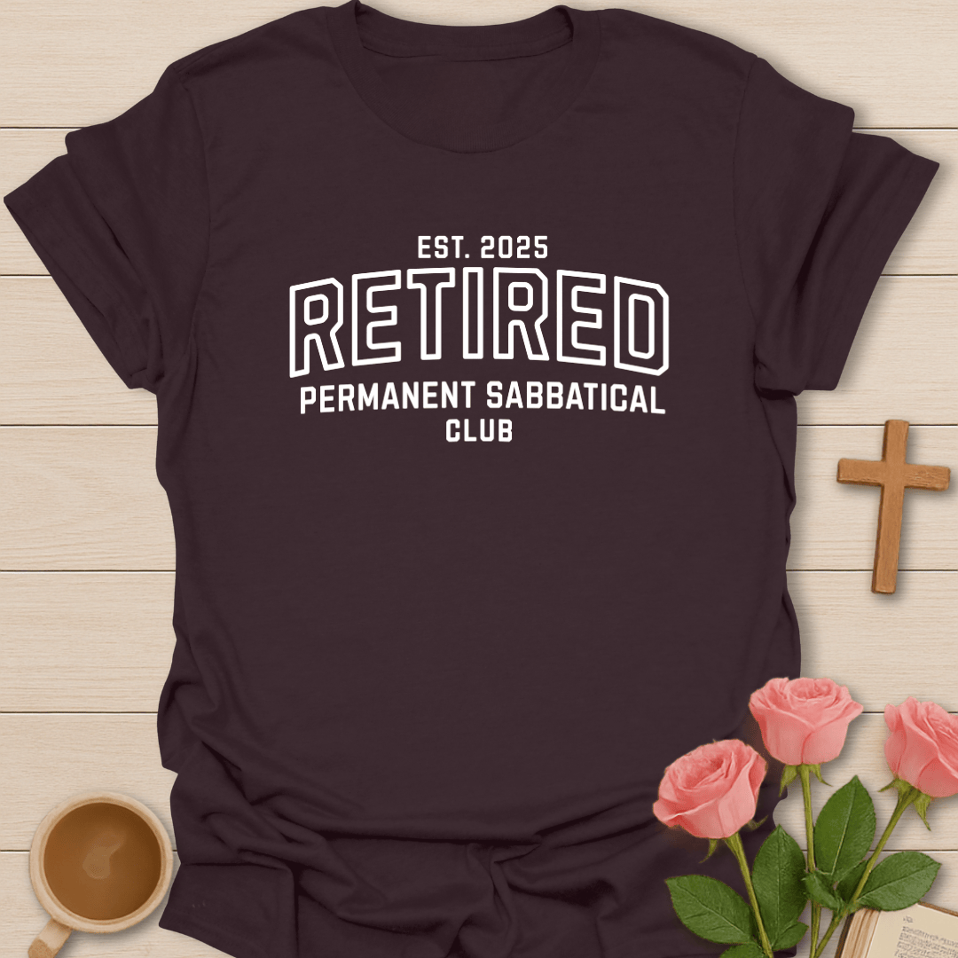 Retired Professor Club T-Shirt - Kozzy Co Dark Chocolate / S