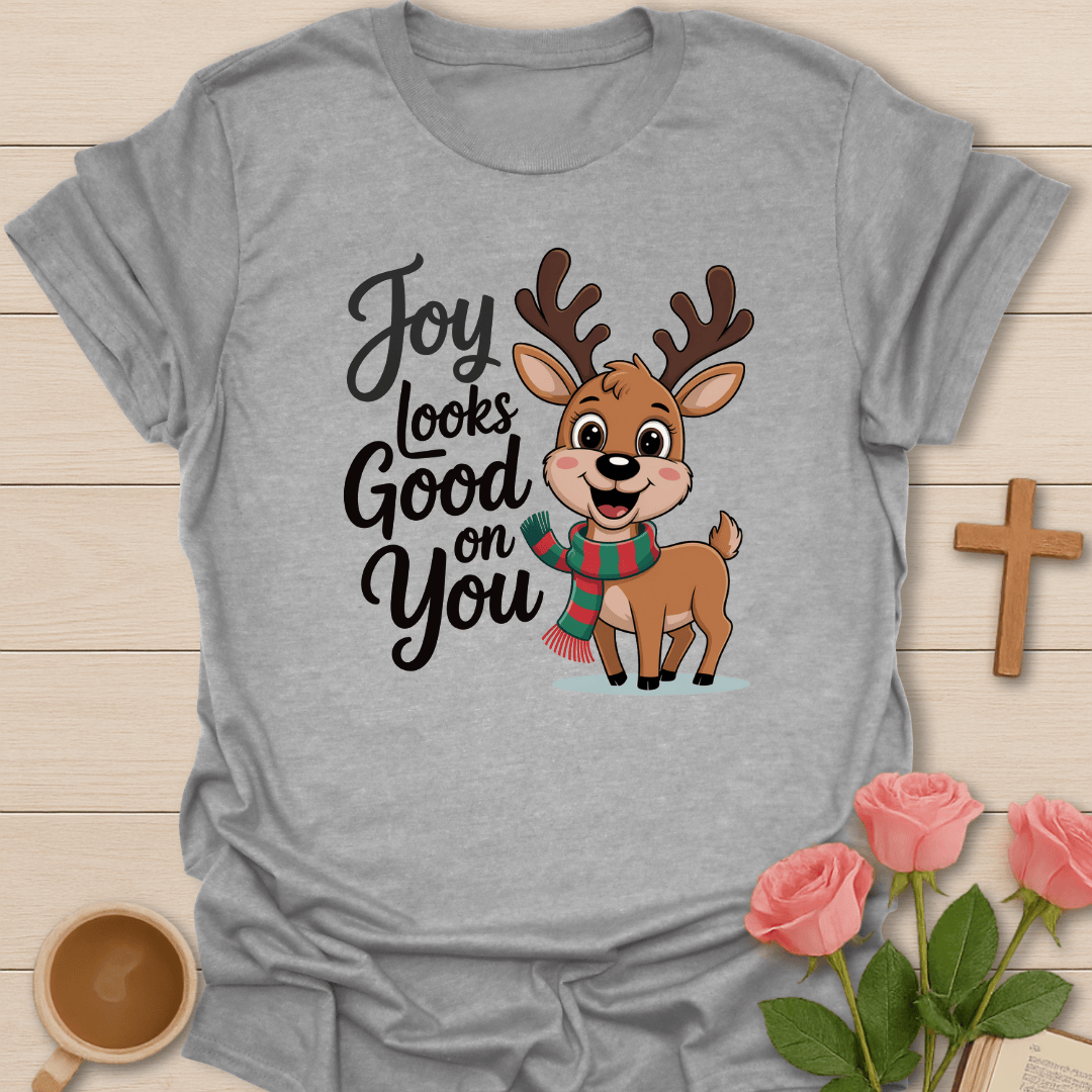 Joyful Raindeer T-Shirt T-Shirt