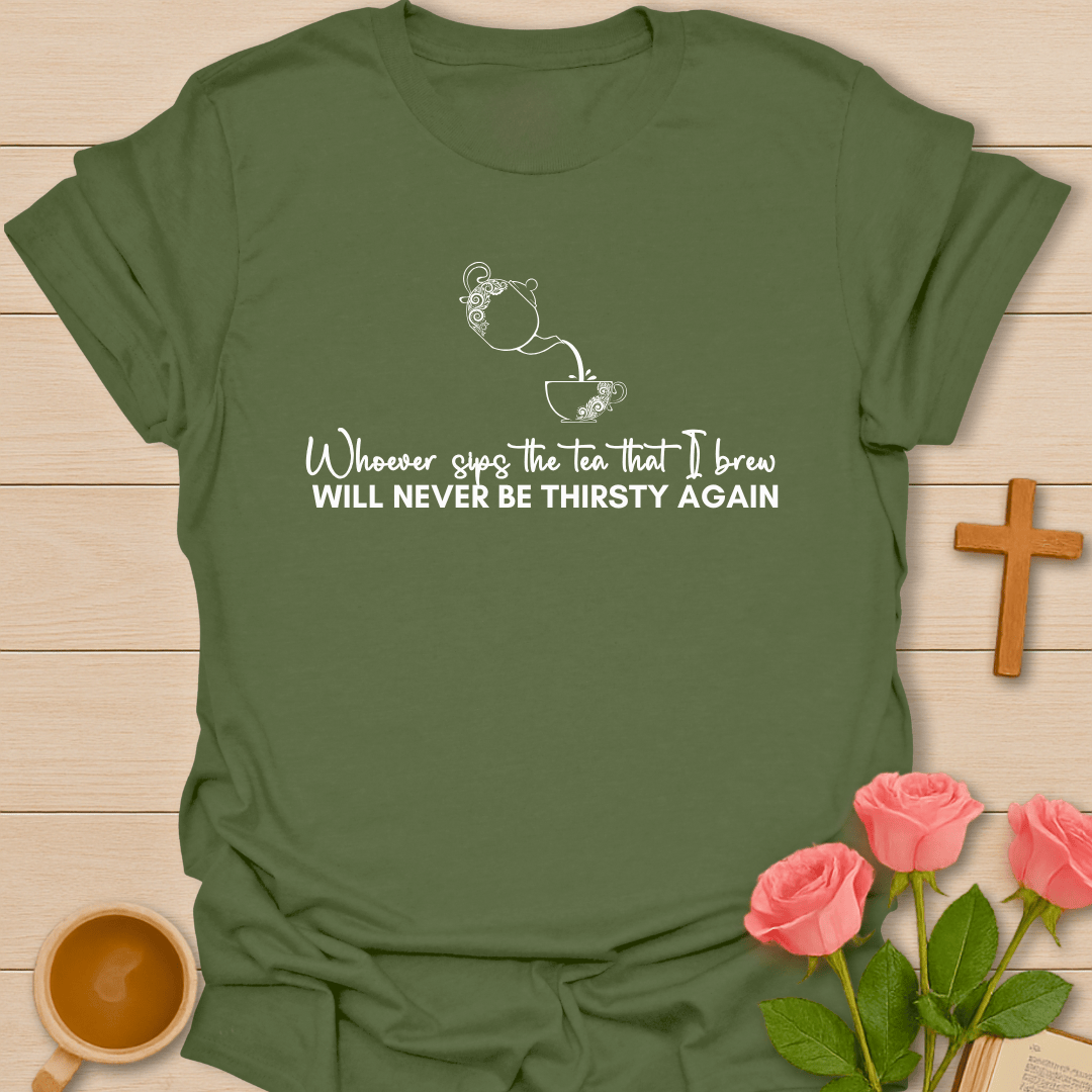Whoever Sips the Tea T-Shirt T-Shirt