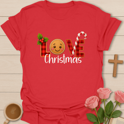 Gingerbread Love Christmas T-Shirt