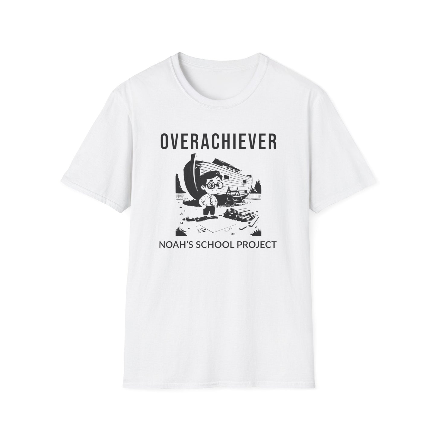Overachiever: Noah's School Project T-Shirt