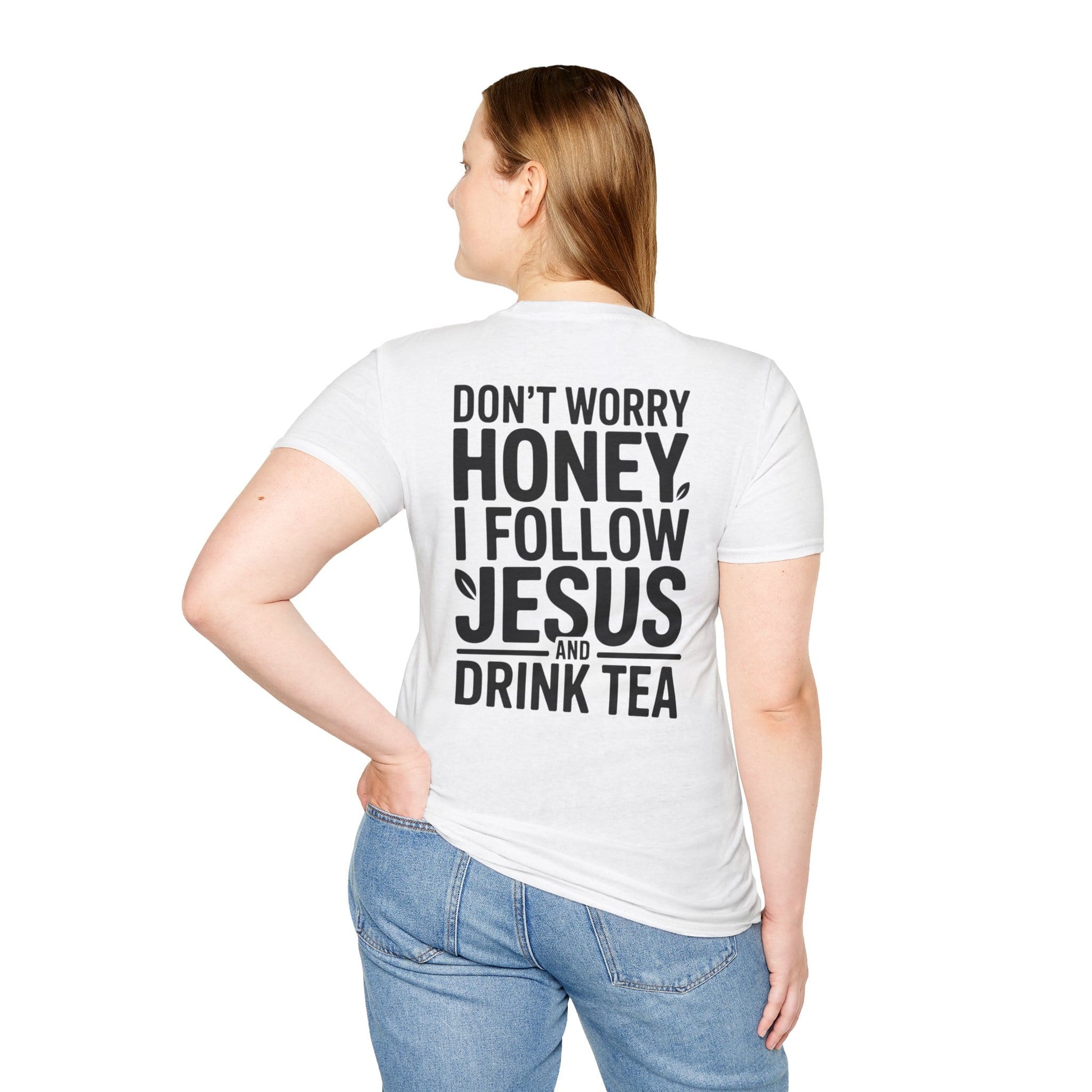 Jesus & Tea Calm Mind T-Shirt - Back T-Shirt