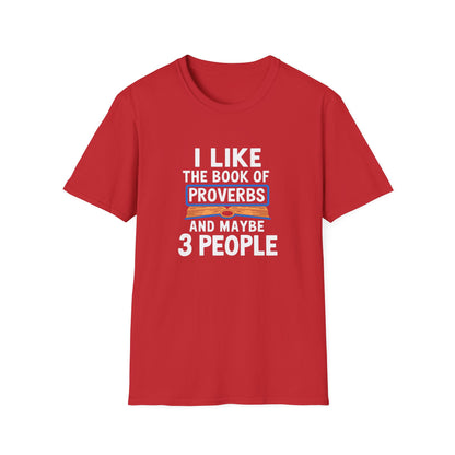 Book Of Proverbs & 3 People T-Shirt