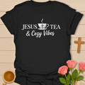 Jesus Tea & Cozy Vibes T-Shirt T-Shirt