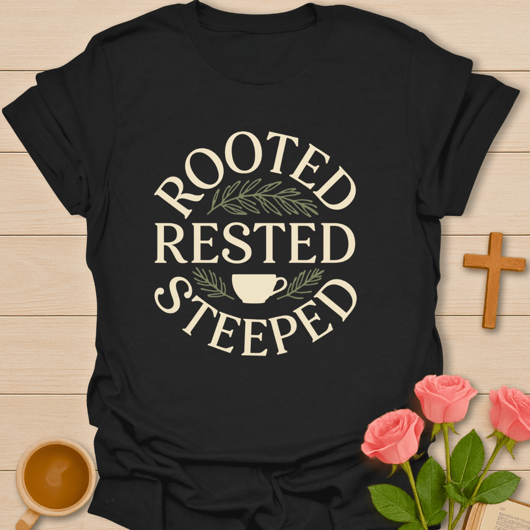 Rooted Rested Steeped T-Shirt T-Shirt