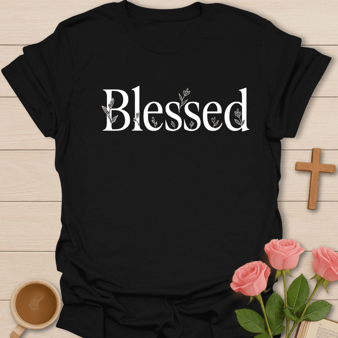 Blessed Floral T-Shirt T-Shirt