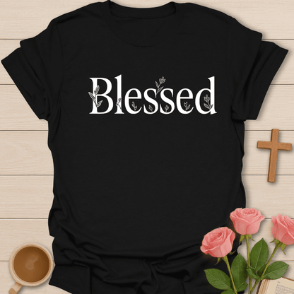 Blessed Floral T-Shirt T-Shirt