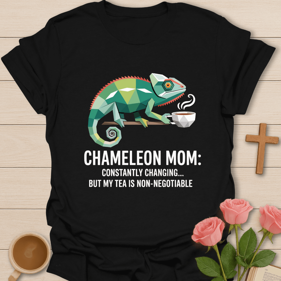 Chameleon Mom Tea T-Shirt T-Shirt