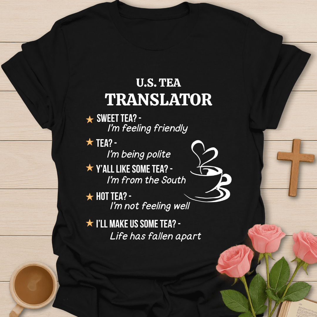 US Tea Translator T-Shirt