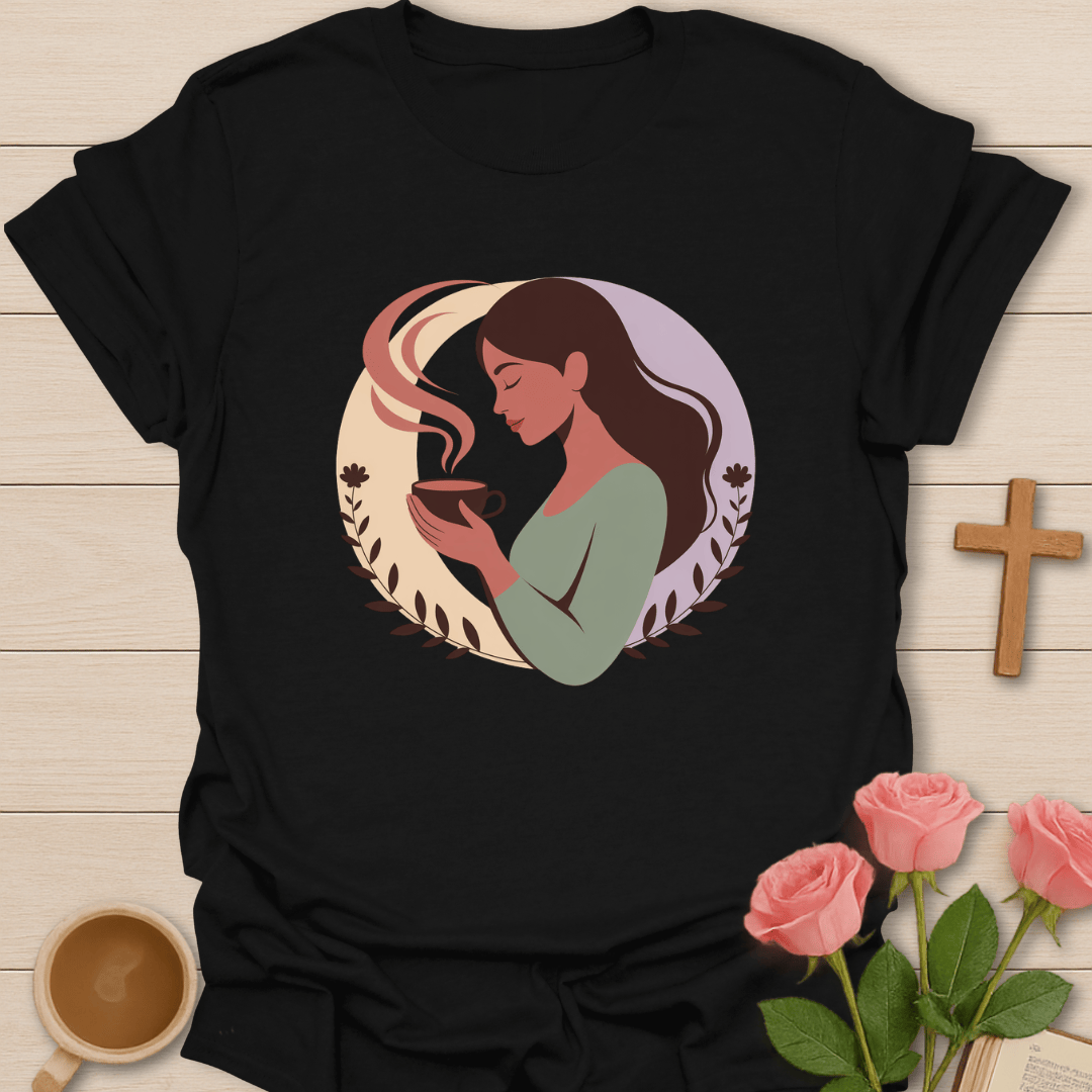 Peaceful Tea Moment T-Shirt T-Shirt